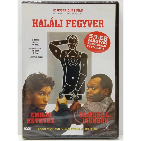 Haláli fegyver - Samuel L. Jackson - új, fóliás DVD