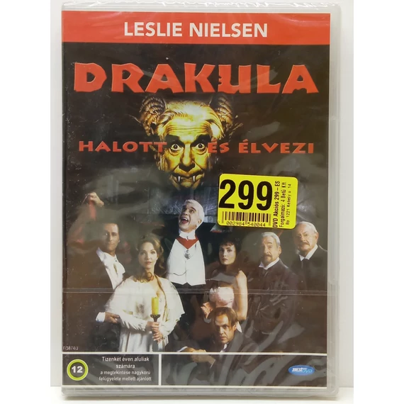 Drakula halott és élvezi - Leslie Nielsen - új, fóliás DVD