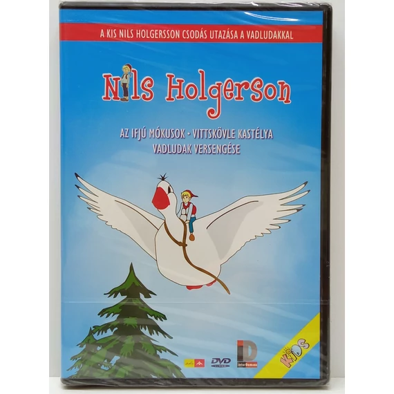 Nils Holgersson csodálatos utazása a vadludakkal - Az ifjú mókusok / Vittskövle kastélya / Vadludak versengése - új, fóliás DVD