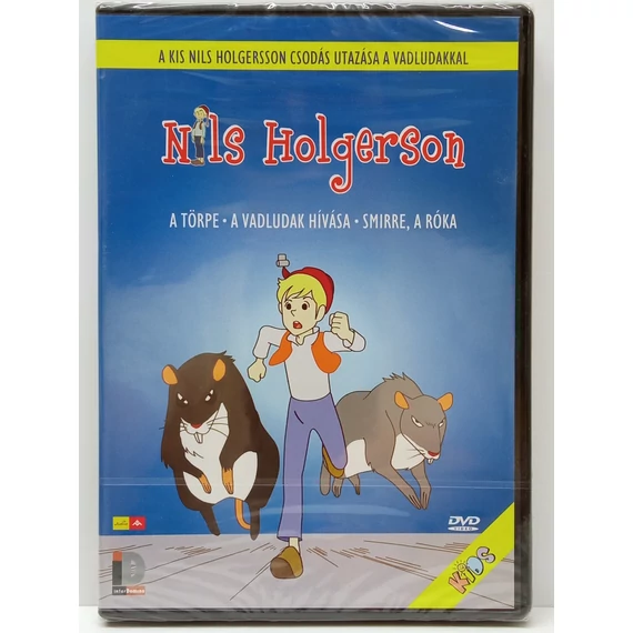 Nils Holgersson csodálatos utazása a vadludakkal - A törpe / A vadludak hívása / Smirre, a róka - új, fóliás DVD