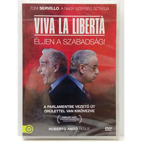 Viva la libertà - Éljen a szabadság! - Toni Servillo - új, fóliás DVD