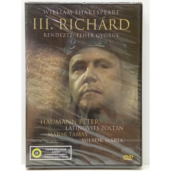 III. Richard - Fehér György filmje - új, fóliás DVD