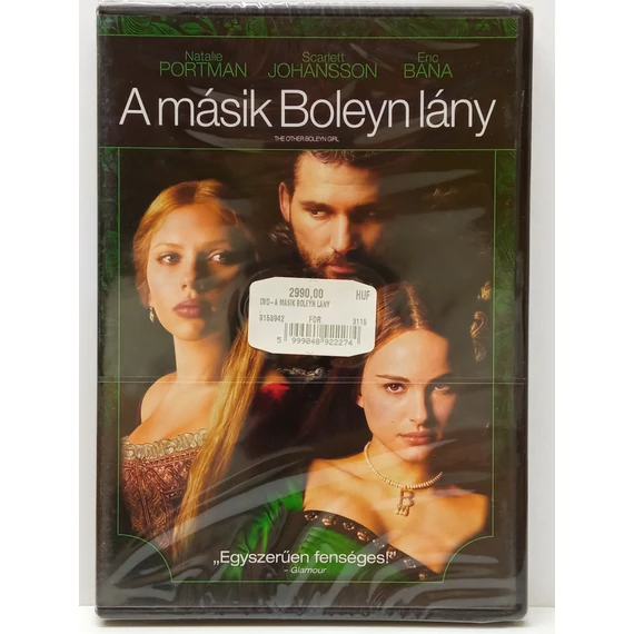 A másik Boleyn lány - Scarlett Johansson, Eric Bana, Natalie Portman - új, fóliás DVD