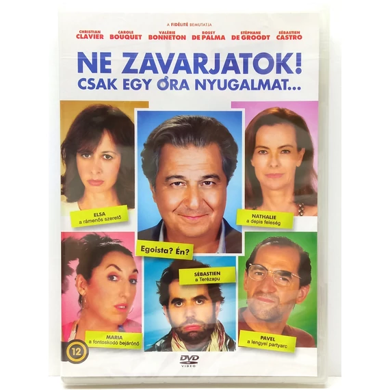 Ne zavarjatok! Csak egy óra nyugalmat... - Christian Clavier - új, fóliás DVD