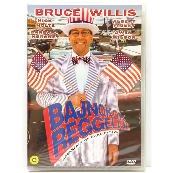 Bajnokok reggelije - Bruce Willis - új, fóliás DVD