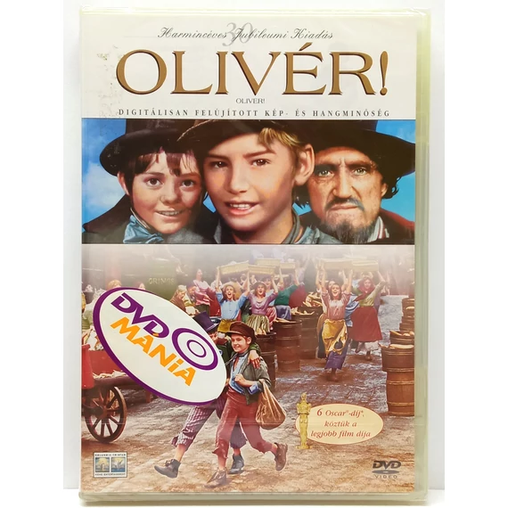 Olivér! - Carol Reed filmje - új, fóliás DVD