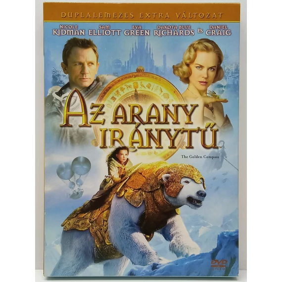 Az arany iránytű - Nicole Kidman, Daniel Craig - papírfeknis, karcmentes, 2 DVD