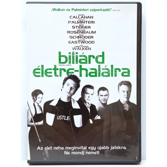 Biliárd életre-halálra - Christopher Walken - karcmentes DVD