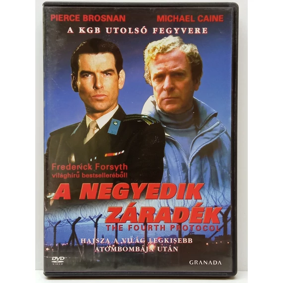 A negyedik záradék - Michael Caine, Pierce Brosnan - karcmentes DVD