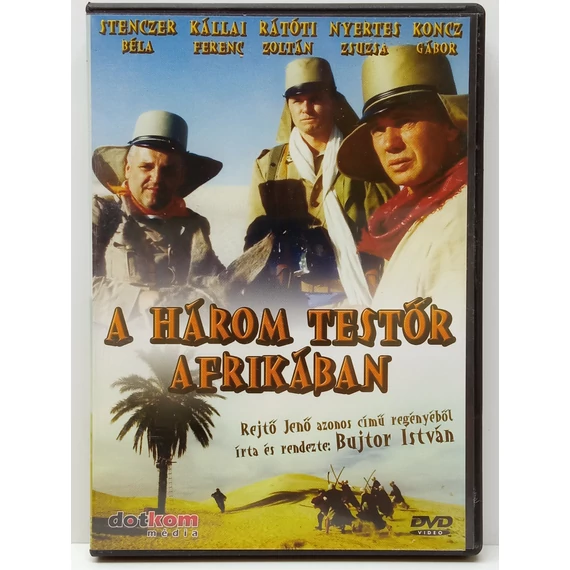 A három testőr Afrikában - Bujtor István filmje - karcmentes DVD