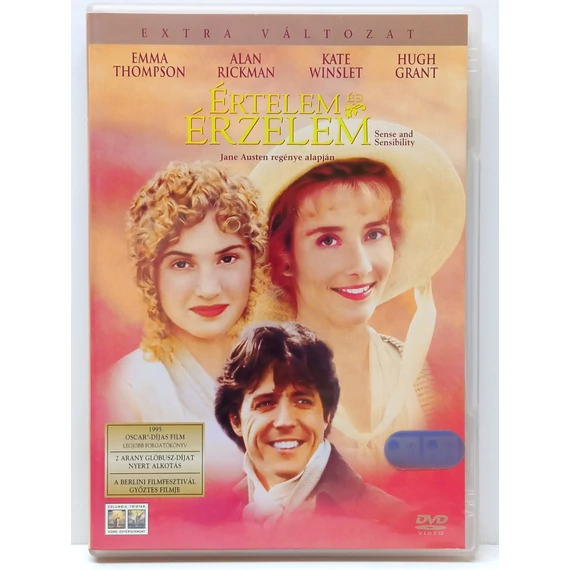 Értelem és érzelem - Kate Winslet, Hugh Grant, Emma Thompson - karcmentes DVD