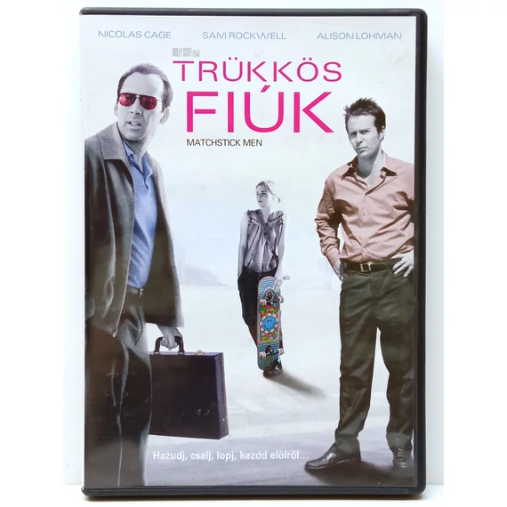 Trükkös fiúk - Nicolas Cage, Sam Rockwell - karcmentes DVD