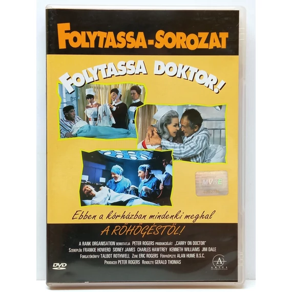 Folytassa, Doktor! - Folytassa-Sorozat - karcmentes DVD