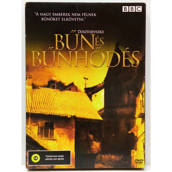 BBC - Bűn és bűnhődés - Julian Jarrold filmje - karcmentes, papírfeknis DVD