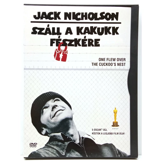 Száll a kakukk fészkére - Jack Nicholson, Danny DeVito - warner tokos DVD