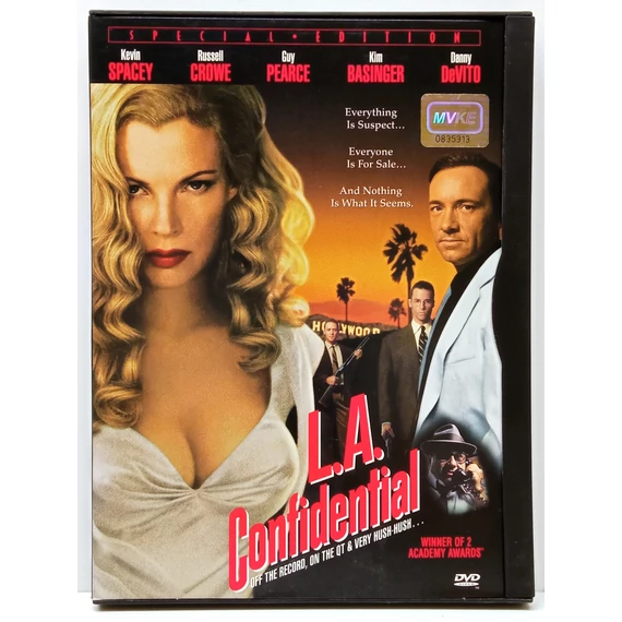 Szigorúan bizalmas - Russell Crowe, Kevin Spacey - feliratos, import kiadású DVD