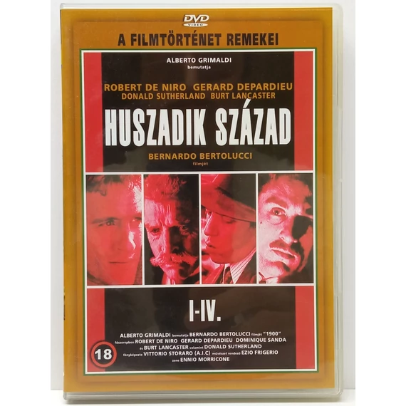 Huszadik század - Bernardo Bertolucci filmje - 2 DVD