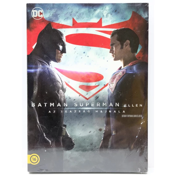 Batman Superman ellen - Az igazság hajnala - Ben Affleck, Henry Cavill, Jesse Eisenberg - új, fóliás, papírfeknis DVD