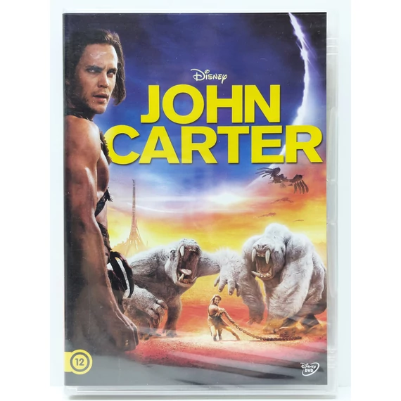 John Carter - Taylor Kitsch, Willem Dafoe - új, fóliás DVD