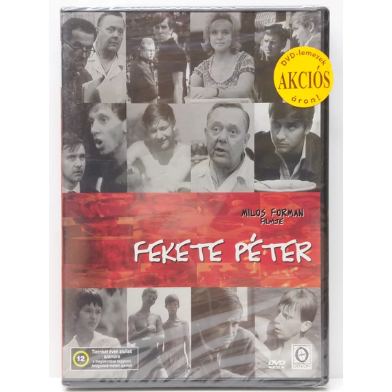 Fekete Péter - Milos Forman filmje - új, fóliás DVD