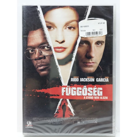 Függőség - Ashley Judd, Samuel L. Jackson, Andy Garcia - új, fóliás DVD