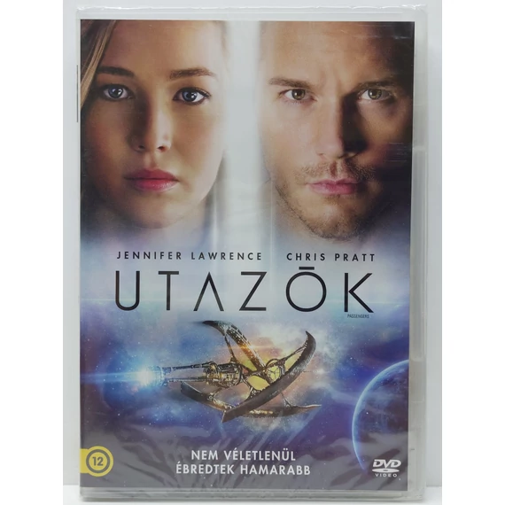 Utazók - Jennifer Lawrence, Chris Pratt - új, fóliás DVD