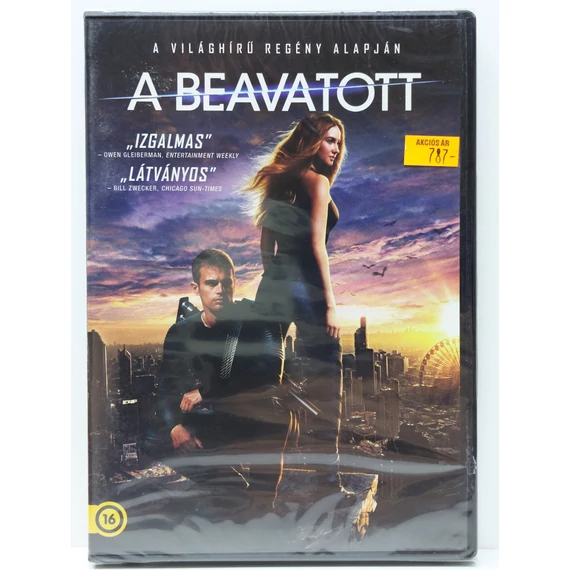 A beavatott - Shailene Woodley, Theo James, Kate Winslet - új, fóliás DVD