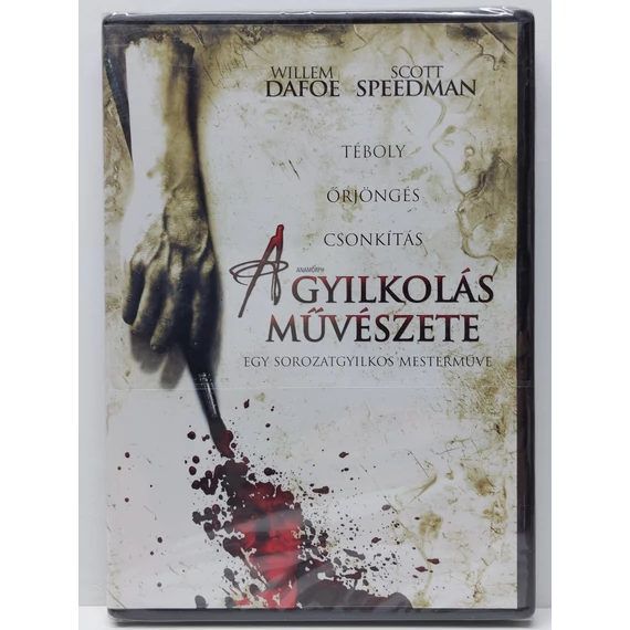 A gyilkolás művészete - Willem Dafoe - új, fóliás DVD