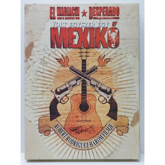 Volt egyszer egy Mexikó / Desperado - papírfeknis digipack - karcmentes DVD