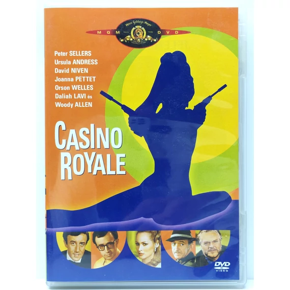 Casino Royale - Peter Sellers, Ursula Andress, David Niven, Orson Welles - karcmentes DVD