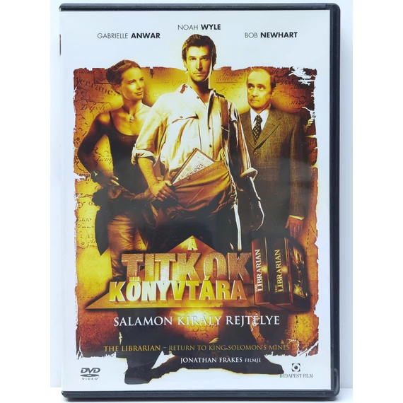 Titkok könyvtára 2. - A visszatérés Salamon kincséhez (Salamon király rejtélye) - karcmentes DVD