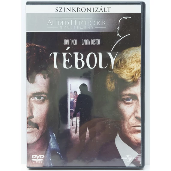 Téboly - Alfred Hitchcock filmje - karcmentes DVD