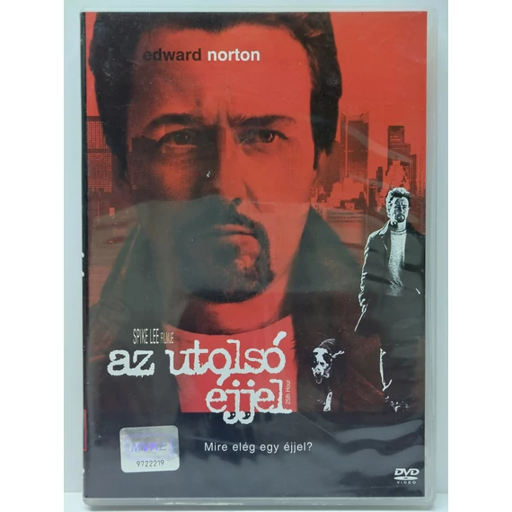 Az utolsó éjjel - Edward Norton, Philip Seymour Hoffman - karcmentes DVD