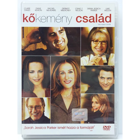 Kőkemény család - Sarah Jessica Parker, Diane Keaton, Luke Wilson - DVD