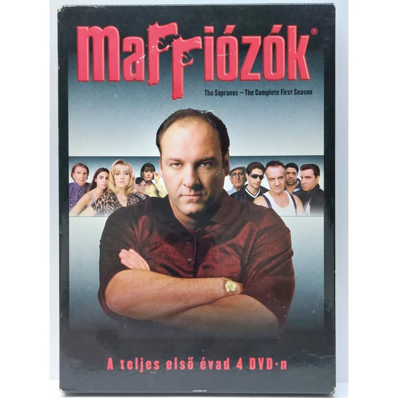 Maffiózók 1. - A teljes első évad - papírfeknis, 4 DVD