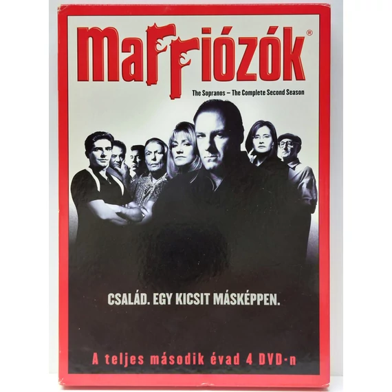 Maffiózók 2. - A teljes második évad - papírfeknis, 4 DVD