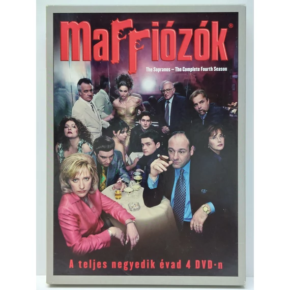 Maffiózók 4. - A teljes negyedik évad - papírfeknis, 4 DVD