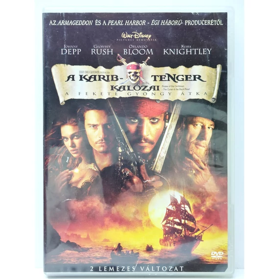 A Karib-tenger kalózai - A Fekete Gyöngy átka - 2 DVD