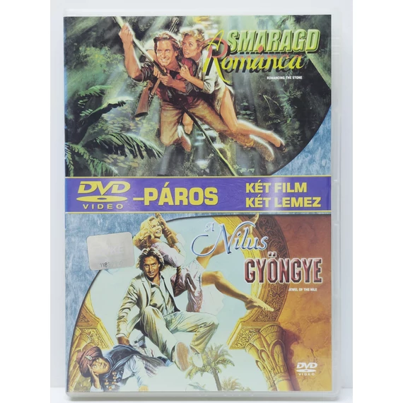 Nílus gyöngye / A Smaragd románca - feliratos twinpack - Michael Douglas - 2 DVD