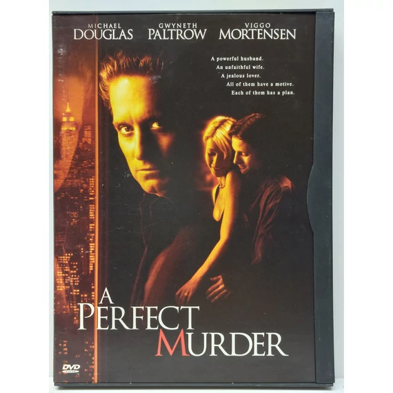Tökéletes gyilkosság - Michael Douglas, Gwyneth Paltrow - feliratos, warner tokos, import kiadású DVD