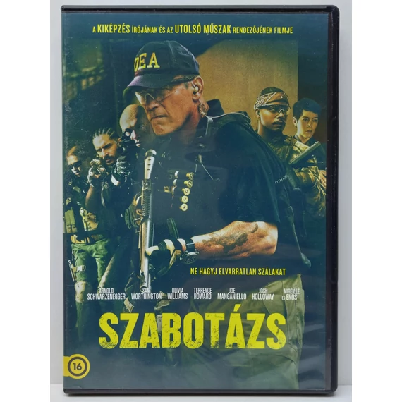 Szabotázs - Arnold Schwarzenegger - DVD
