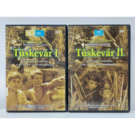 Tüskevár - 1-8. rész - 2 DVD