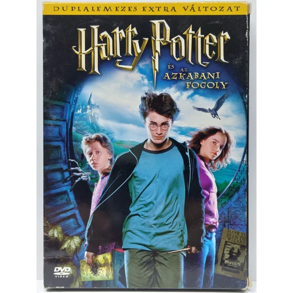 Harry Potter és az azkabani fogoly - papírfeknis, 2 DVD