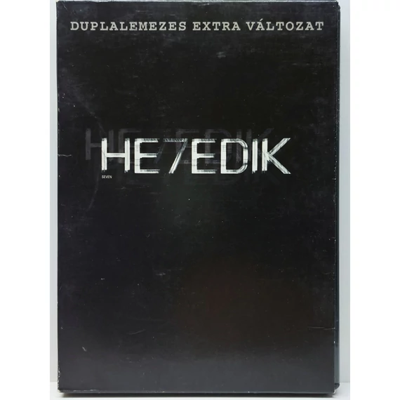 Hetedik - Morgan Freeman, Brad Pitt, Kevin Spacey - papírfeknis, 2 DVD