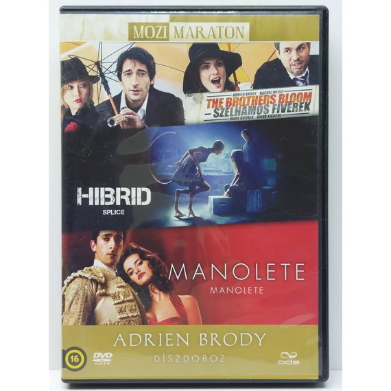 Manolete / Hibrid / A szélhámos fivérek - Adrien Brody gyűjtemény - DVD