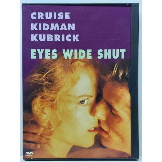 Tágra zárt szemek - Stanley Kubrick filmje - warner tokos, angol kiadású DVD