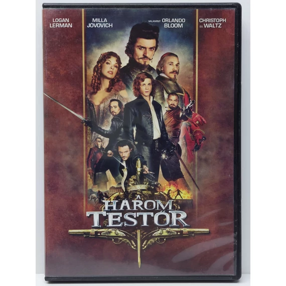 A három testőr - Orlando Bloom, Christopher Waltz, Milla Jovovich - DVD