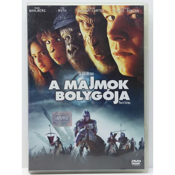 A majmok bolygója - Mark Wahlberg, Helena Bonham Carter - 2 DVD
