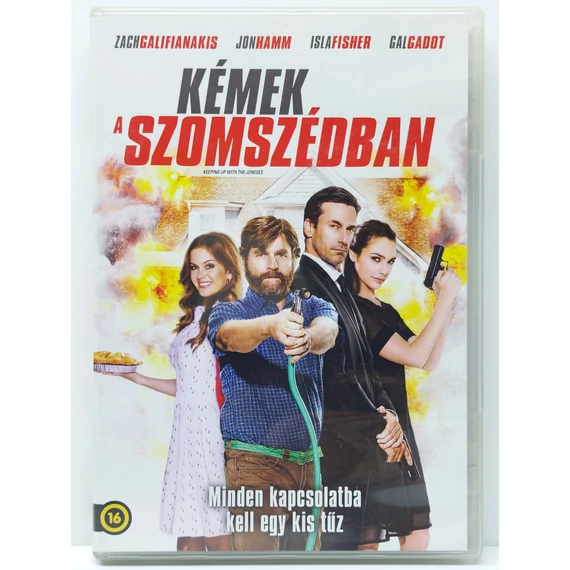 Kémek a szomszédban - Zach Galifianakis, Isla Fisher, Jon Hamm - DVD