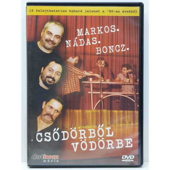 Markos-Nádas-Boncz: Csődörből Vödörbe - DVD